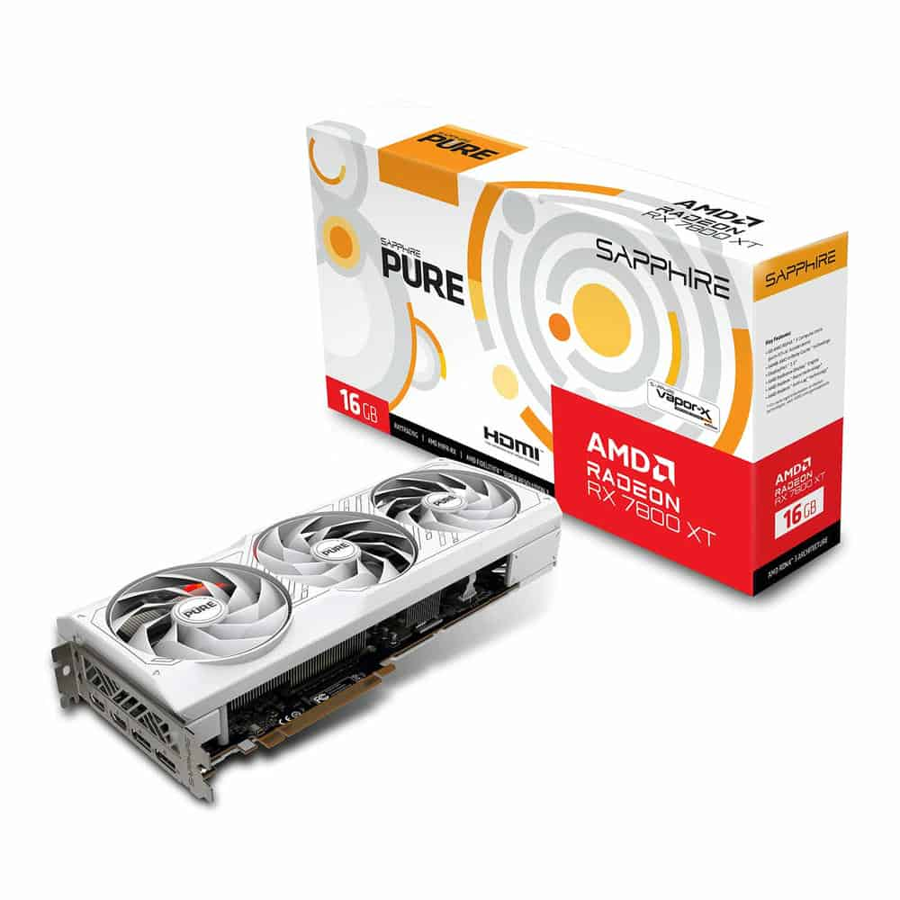 Sapphire PURE AMD Radeon RX 7800 XT 16GB Graphics Card